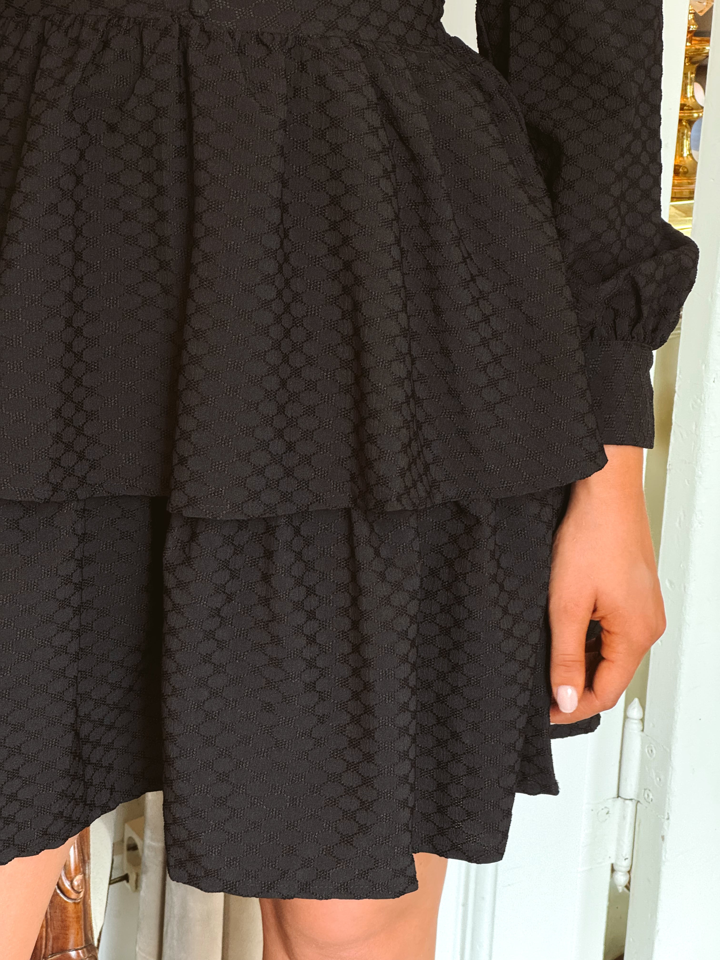 VMAUGUSTA Short Dress - Black